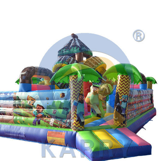 CE soplador y accesorios de reparación incluidos Juegos inflables de tope Casa de rebote para niños