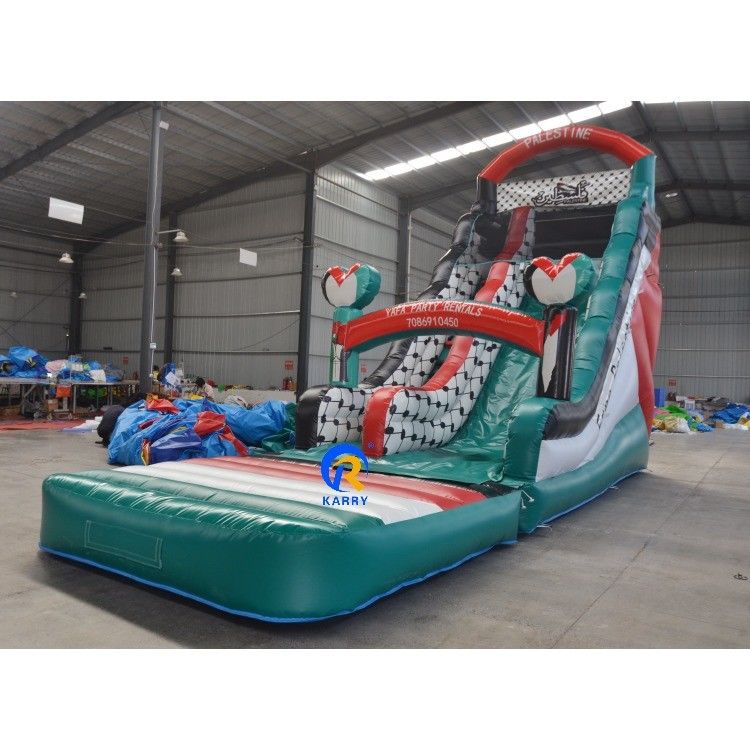 Carry Unicorn Castle Casa de Salto Alquiler Inflable Combo Seco con Piscina Removible