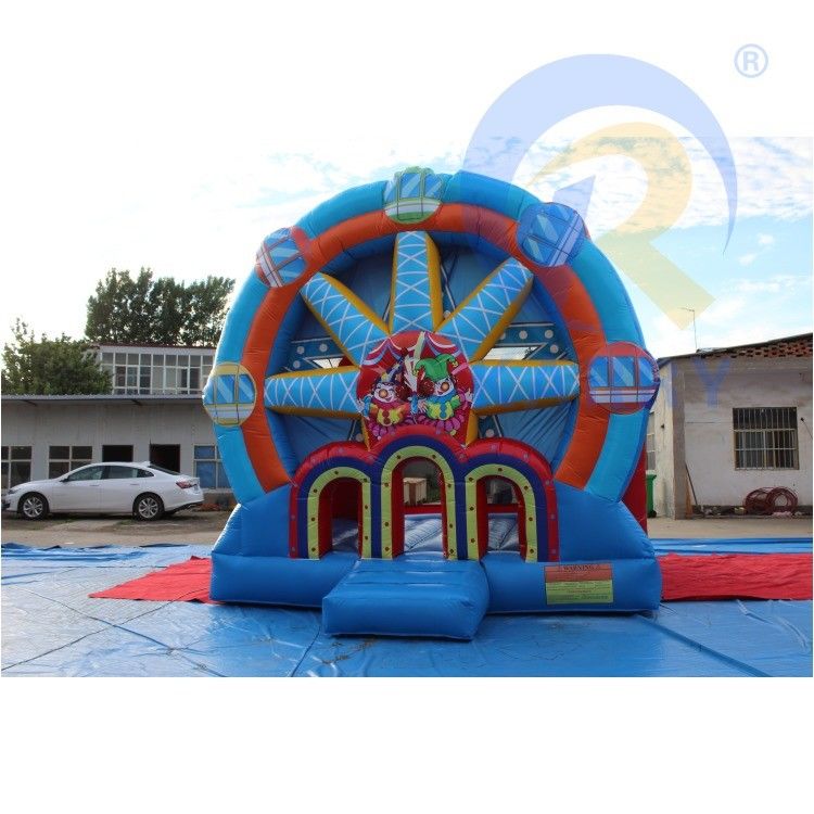 14 Años de edad PVC Inflable Guardabosques Rueda de Ferris Castillo para Fiestas Parque de juegos para niños
