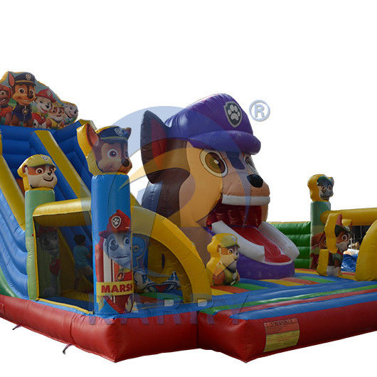 Combo de salto de la casa de la fiesta deslizamiento de salto inflable con el salto del castillo deslizamiento de agua y kits de reparación