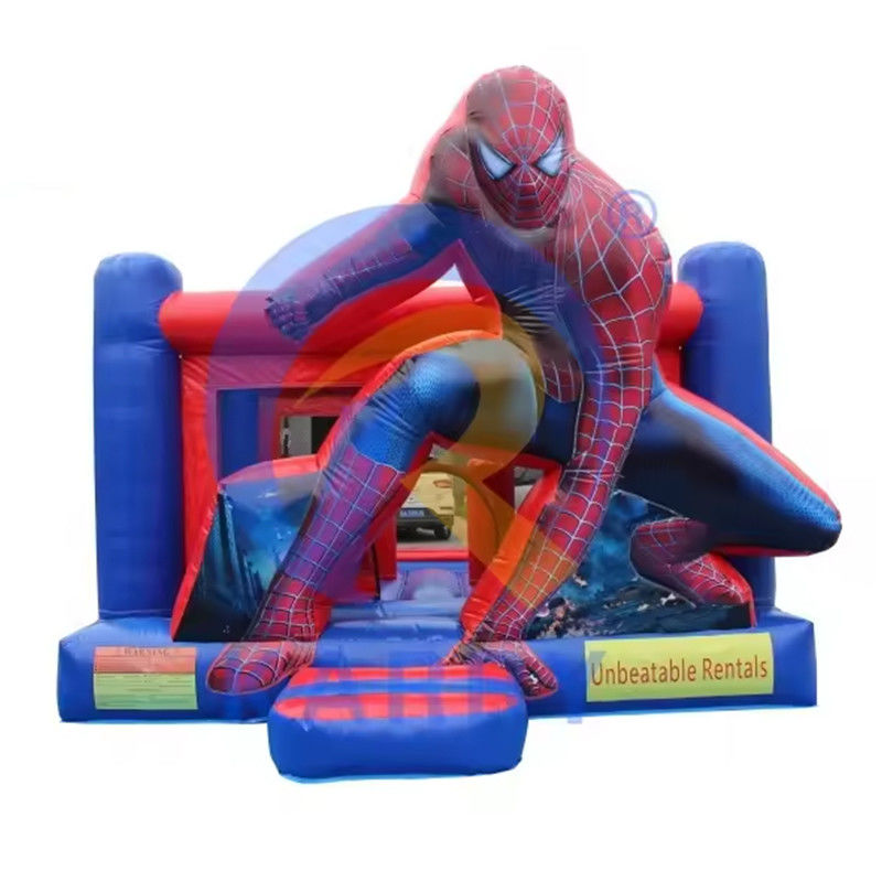 Capacidad máxima 100 kg al aire libre niño comercial hombre araña Jumper inflable castillo para el hogar