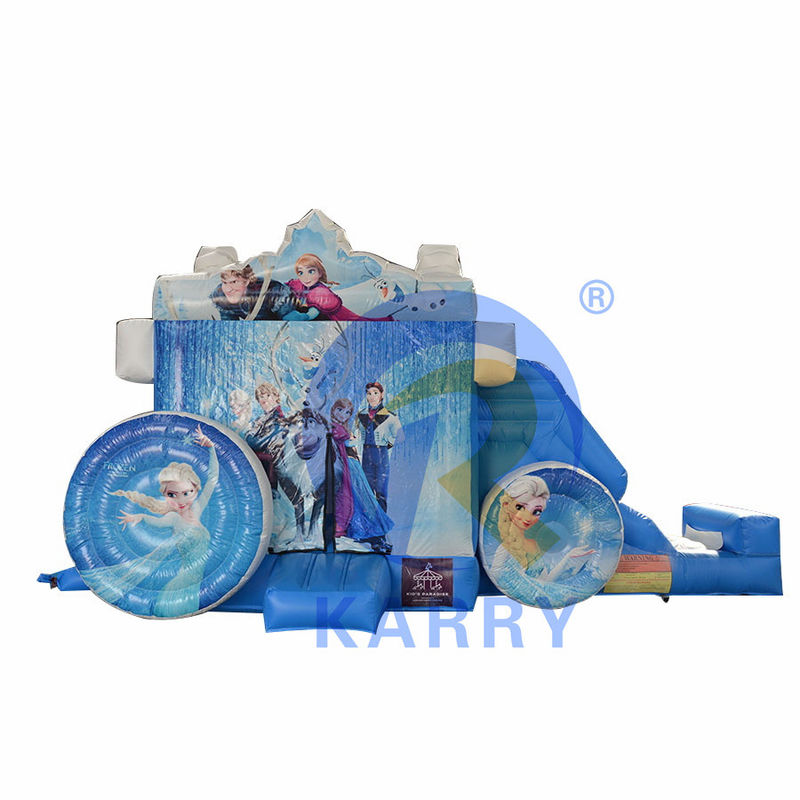 Portable Inflatable Princess Carriage Castillo Slide Combo para niños y adultos a un precio asequible