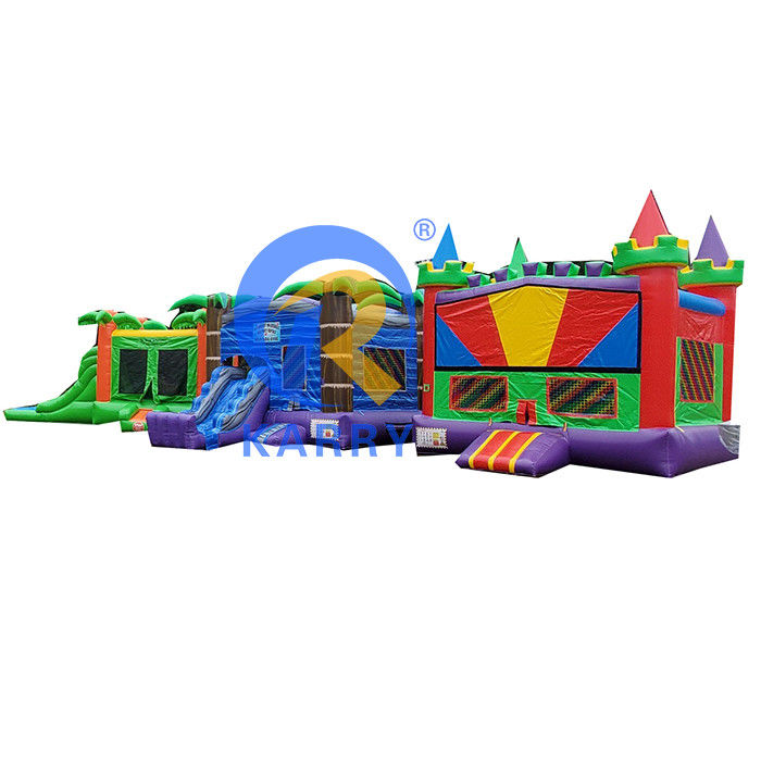 Casa de rebote inflable para niños con soplador y lonas de PVC de tamaño personalizado incluidas