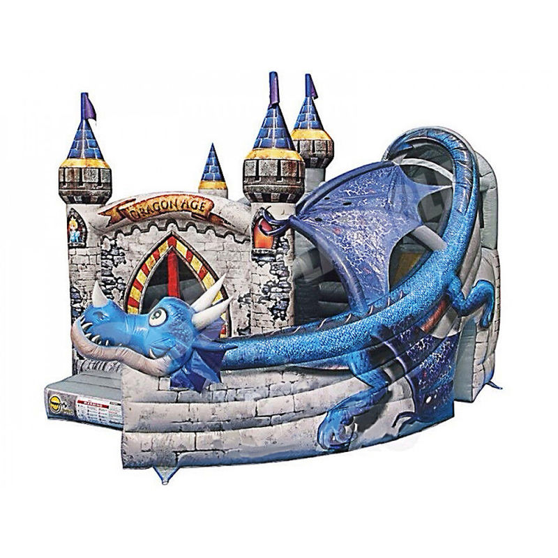 Inflable Majestuosa Casa de Salto Castillo Combo Slide Tamaños opcionales para 5-10 pasajeros