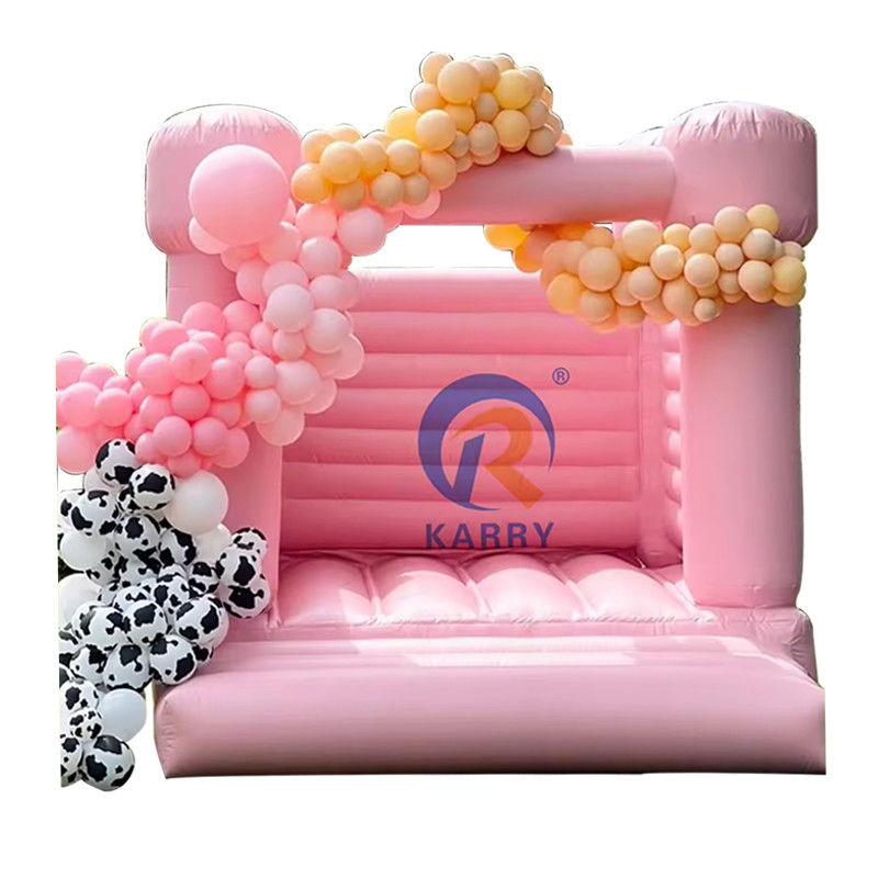 Fiesta de bodas unisex Castillo de salto con decoración de globos Equipo de alquiler y soplador