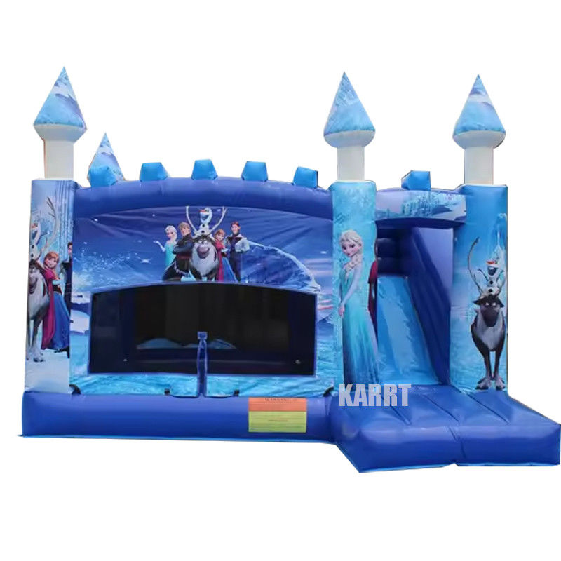 Tamaño personalizado Puente inflable con rango de edad de deslizamiento 14 años más de grado comercial