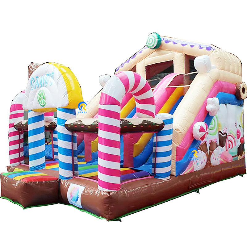 Kits de reparación de tamaño personalizado incluidos en Party Rental Inflatable Bouncer para niños