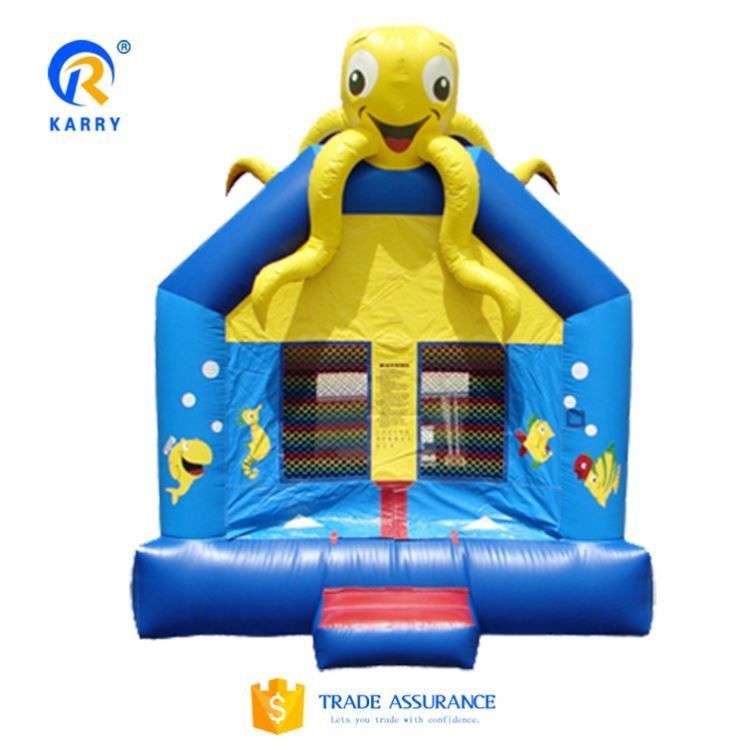 Cama de animales inflables con tamaño personalizado y lona de PVC duradera